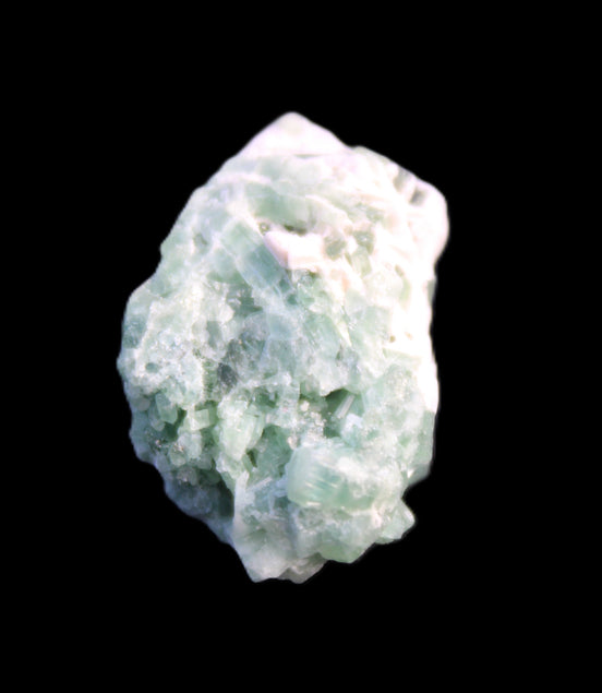 Green Tourmaline cluster 8.4g in sunlight - Rocks and Things Store