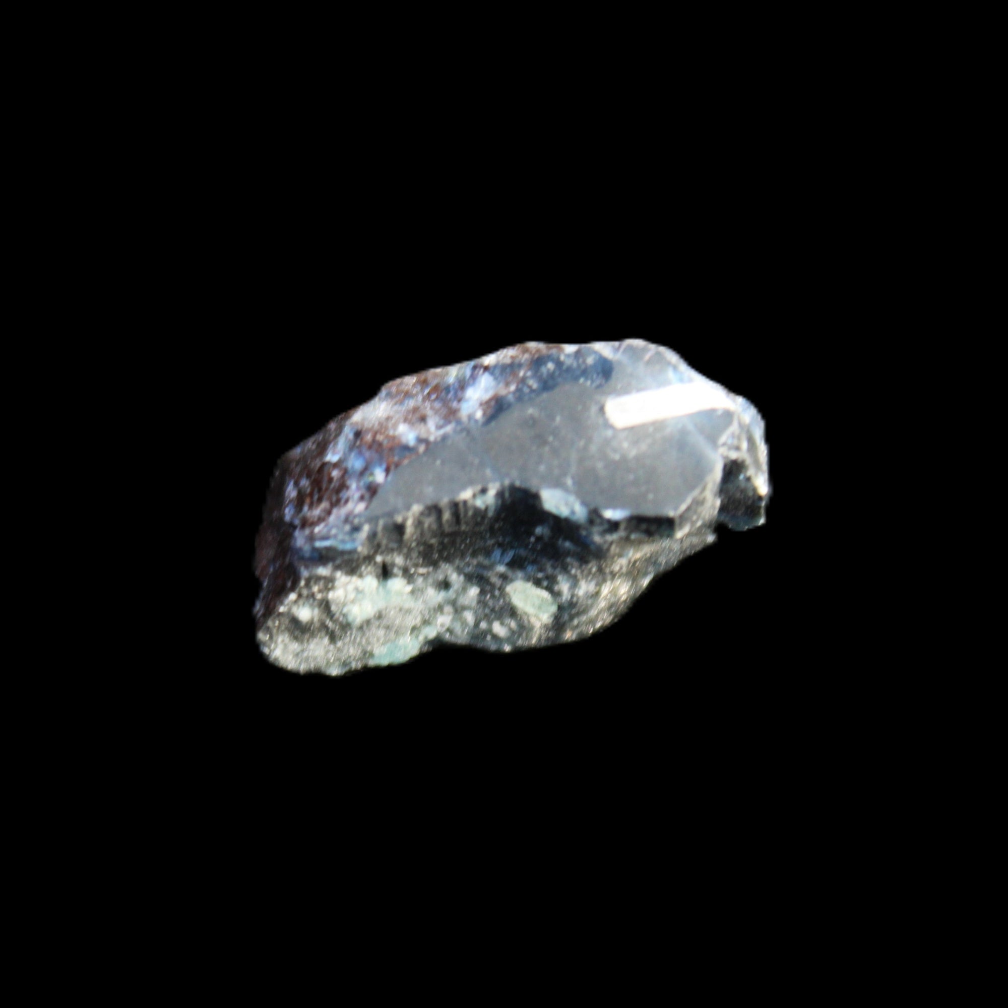 Rare Blue Tourmaline Indicolite crystal from Afghanistan 4.8g in sunlight - Rocks and Things Store