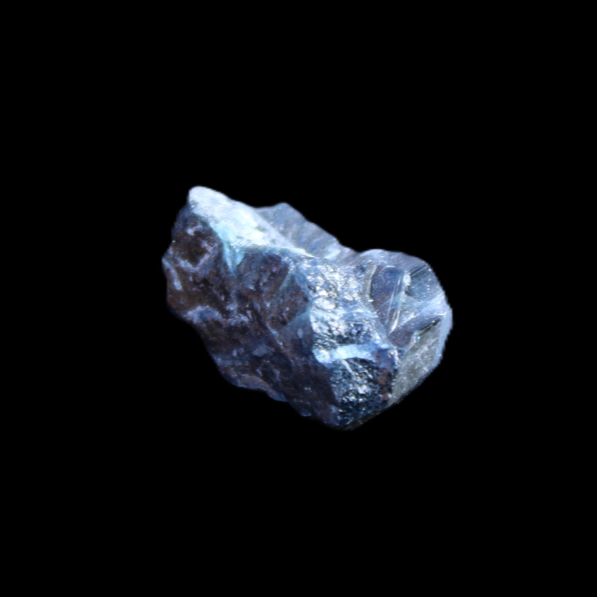 Rare Blue Tourmaline Indicolite crystal from Afghanistan 4.8g in sunlight - Rocks and Things Store