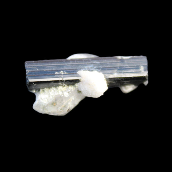 Black Tourmaline with Quartz crystal 5.6g in sunlight - Rocks and Things Store