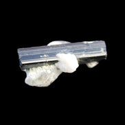 Black Tourmaline with Quartz crystal 5.6g in sunlight - Rocks and Things Store