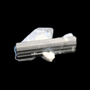 Black Tourmaline with Quartz crystal 5.6g in sunlight - Rocks and Things Store