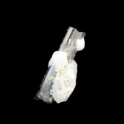 Black Tourmaline with Quartz crystal 5.6g in sunlight - Rocks and Things Store