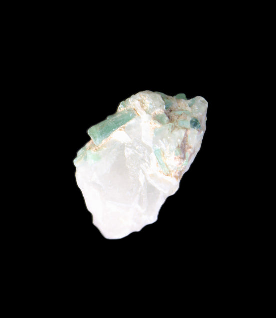 Green Tourmaline cluster from Afghanistan 30.5ct 6.1g in sunlight - Rocks and Things Store