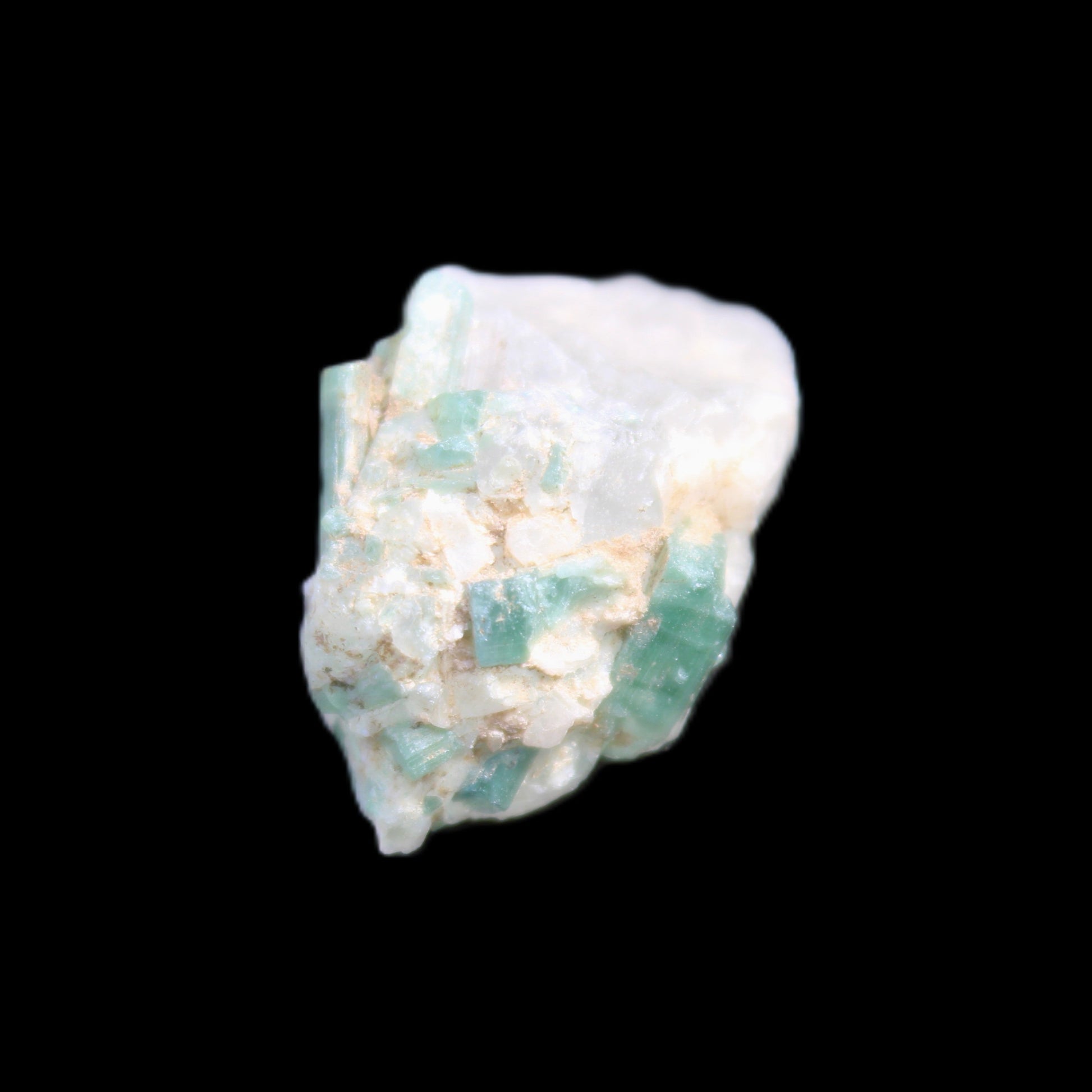 Green Tourmaline cluster from Afghanistan 30.5ct 6.1g in sunlight - Rocks and Things Store