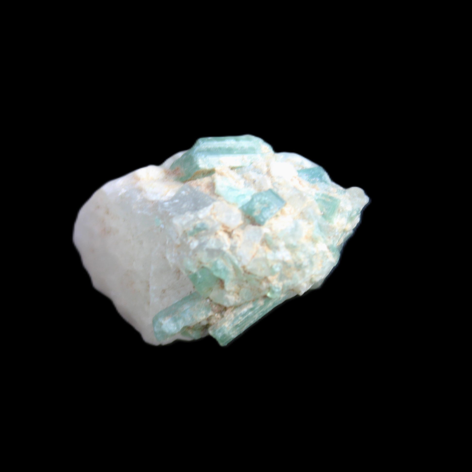 Green Tourmaline cluster from Afghanistan 30.5ct 6.1g in sunlight - Rocks and Things Store