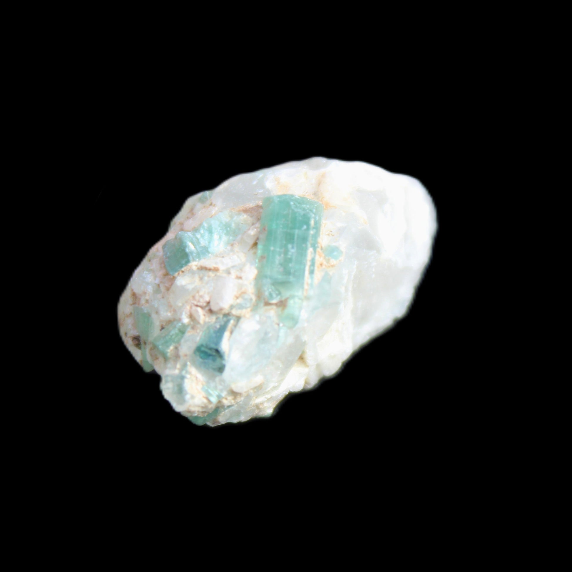 Green Tourmaline cluster from Afghanistan 30.5ct 6.1g in sunlight - Rocks and Things Store