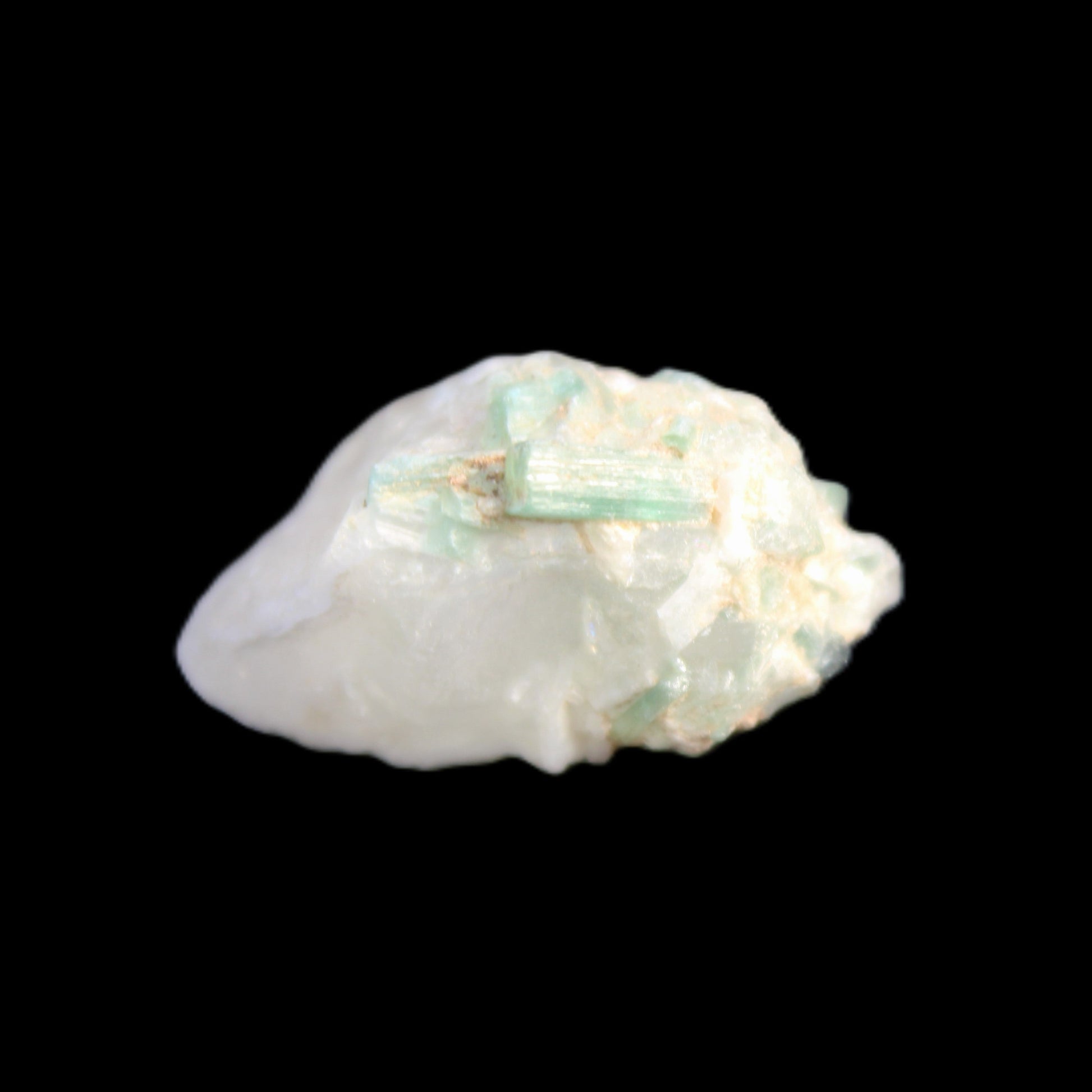 Green Tourmaline cluster from Afghanistan 30.5ct 6.1g in sunlight - Rocks and Things Store