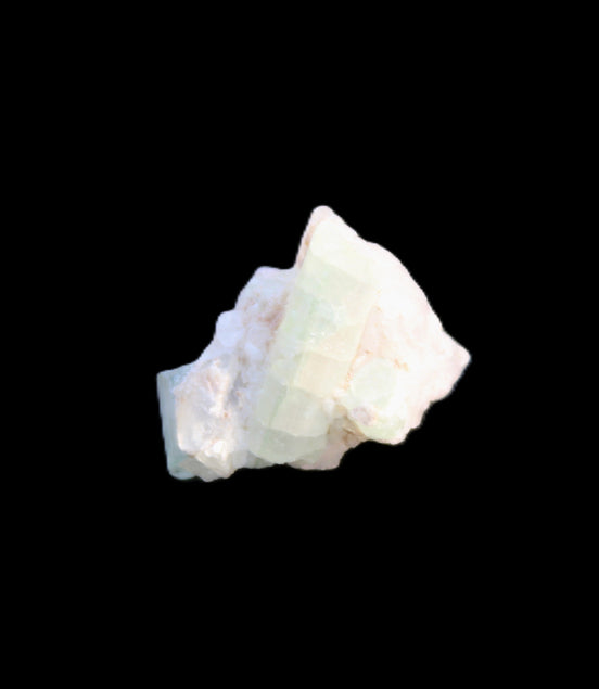 Green Tourmaline cluster 3.2g in sunlight - Rocks and Things Store