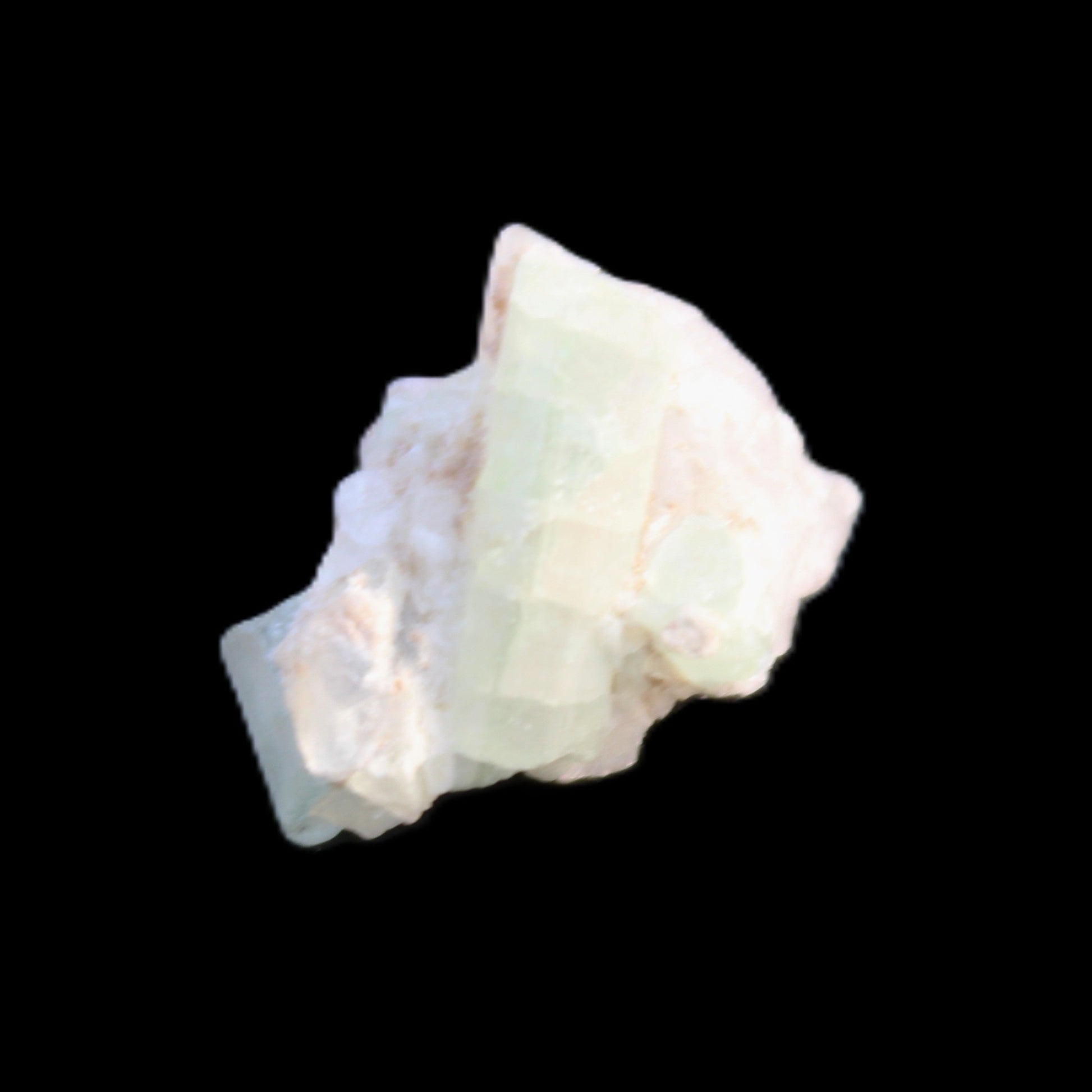 Green Tourmaline cluster 3.2g in sunlight - Rocks and Things Store