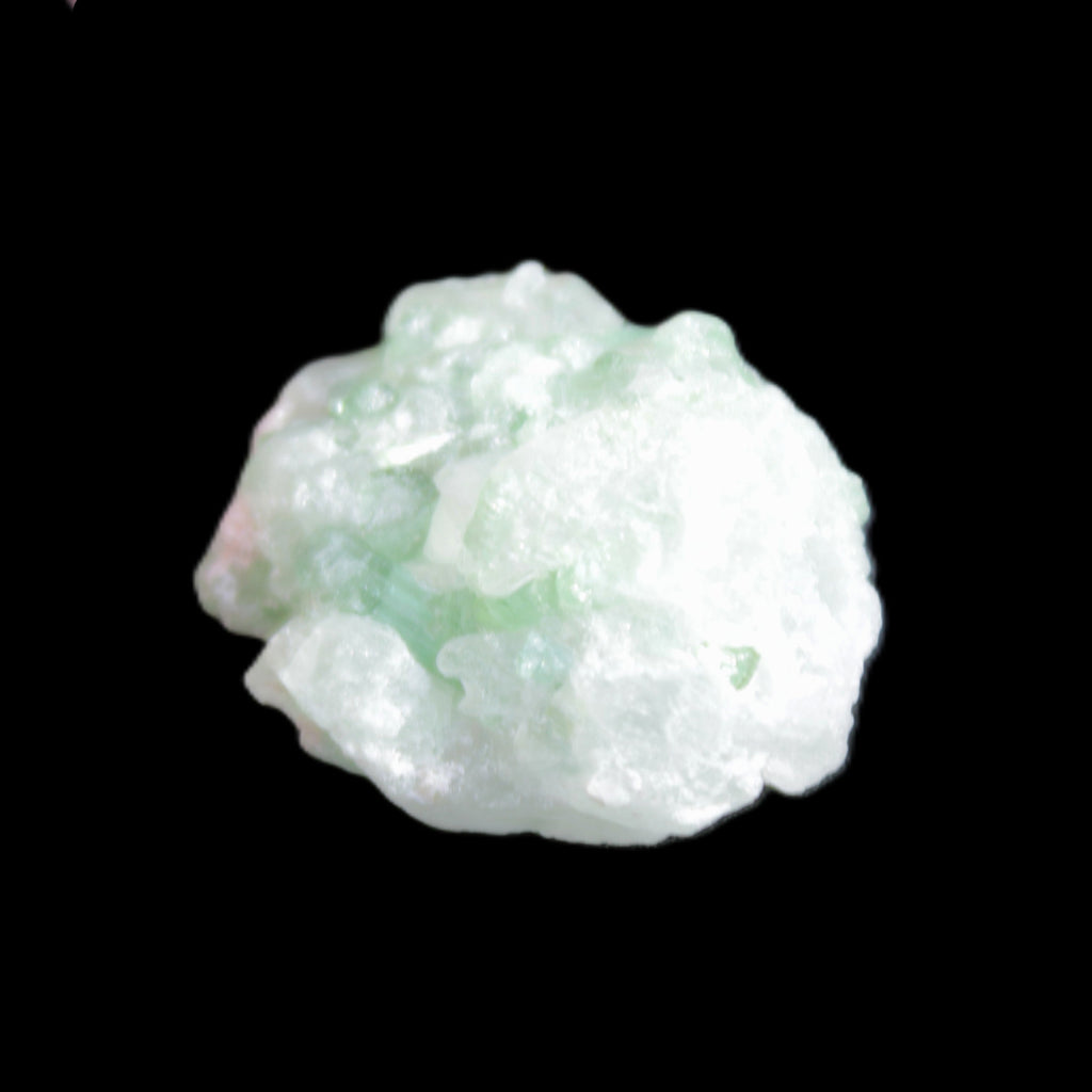 Green Tourmaline crystal cluster 8.5g in sunlight - Rocks and Things Store