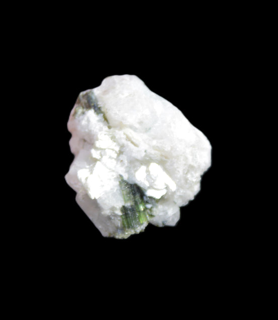 Green Tourmaline cluster 9.6g in sunlight - Rocks and Things Store