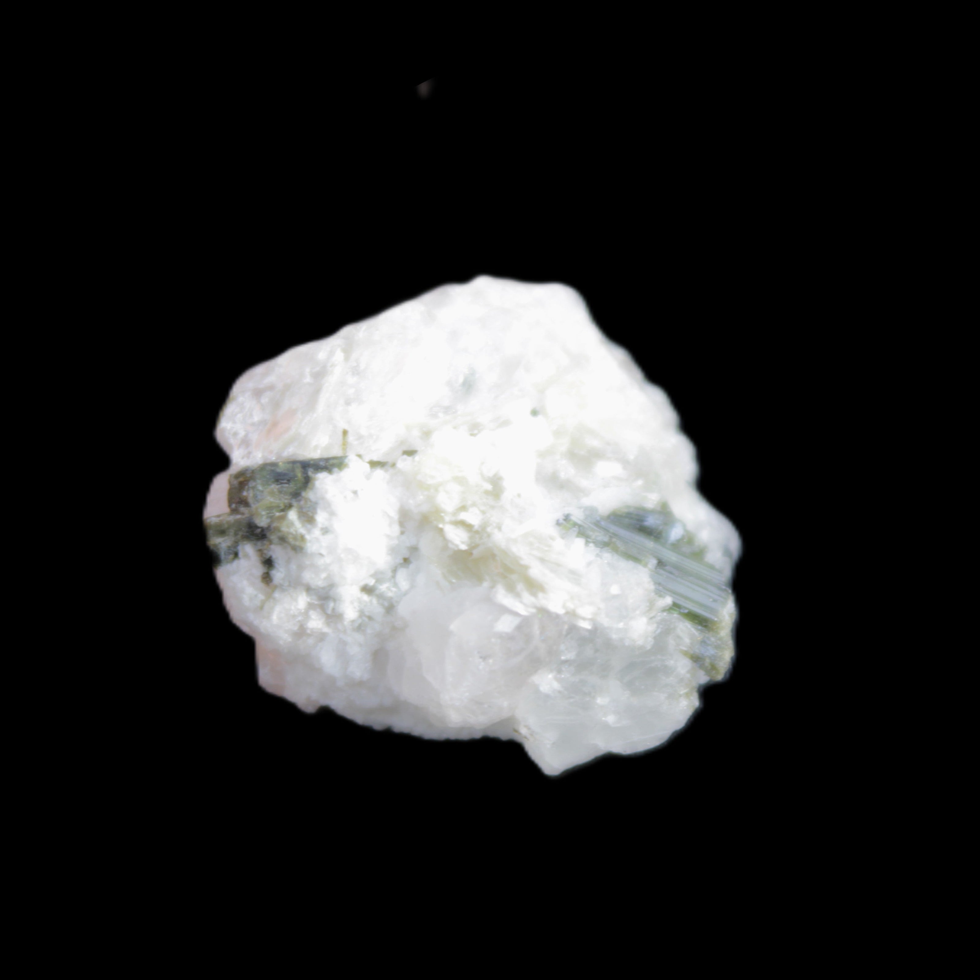 Green Tourmaline cluster 9.6g in sunlight - Rocks and Things Store