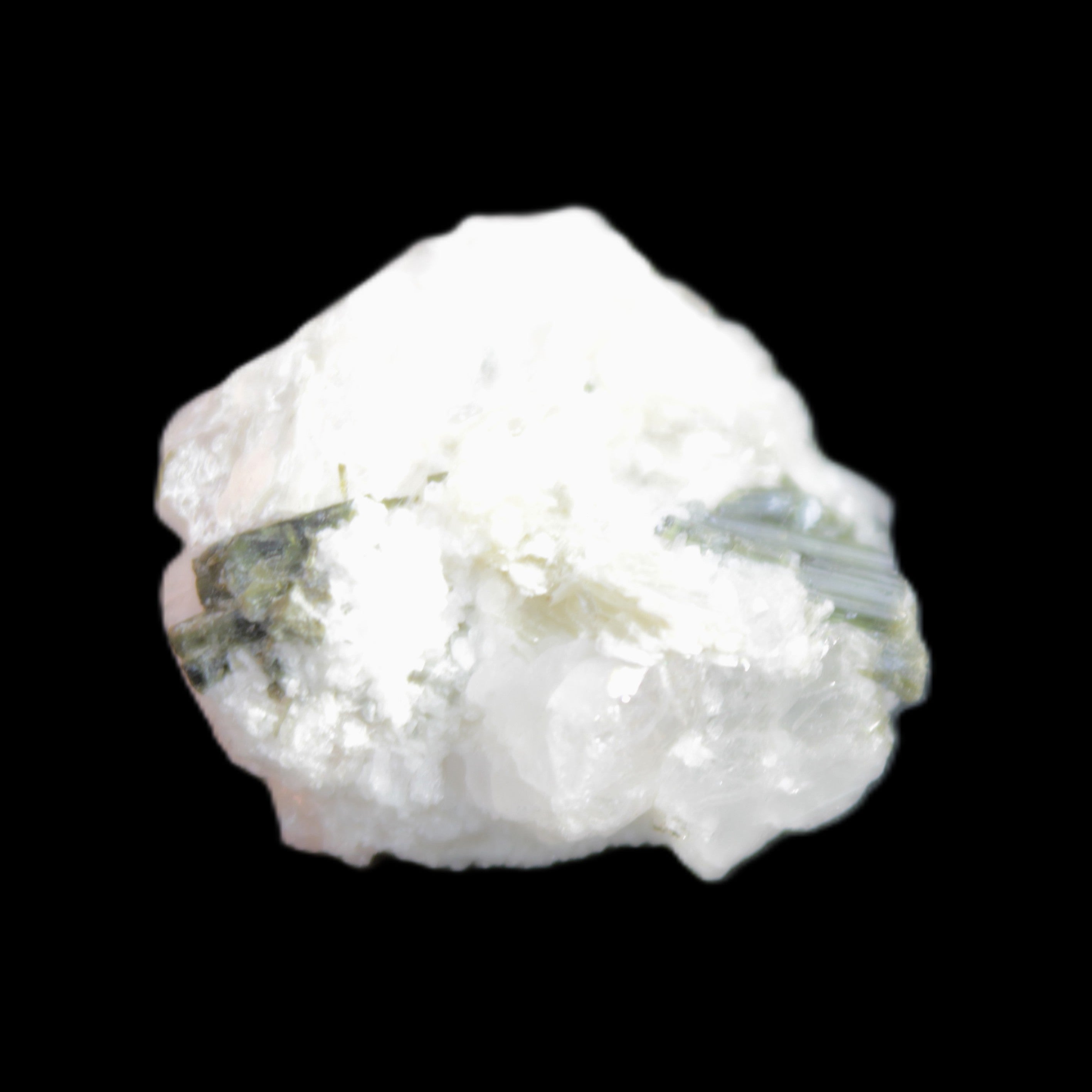 Green Tourmaline cluster 9.6g in sunlight - Rocks and Things Store