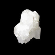 Elestial Quartz crystal cluster with Feldspar dusting 8g in sunlight - Rocks and Things Store