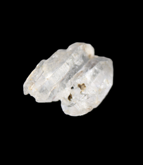 Twinned Diamond Quartz Dolphin crystal 7.2g in sunlight - Rocks and Things Store