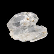 Twinned Diamond Quartz Dolphin crystal 7.2g in sunlight - Rocks and Things Store