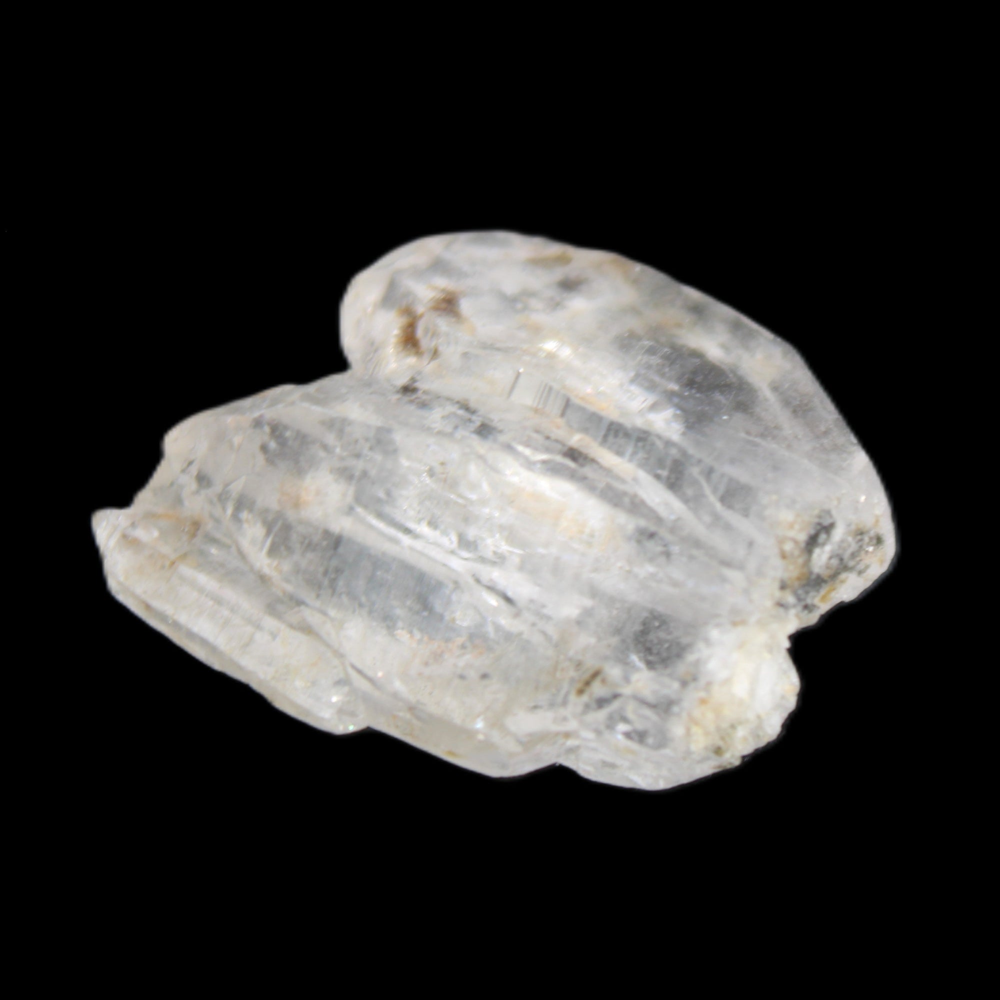 Twinned Diamond Quartz Dolphin crystal 7.2g in sunlight - Rocks and Things Store