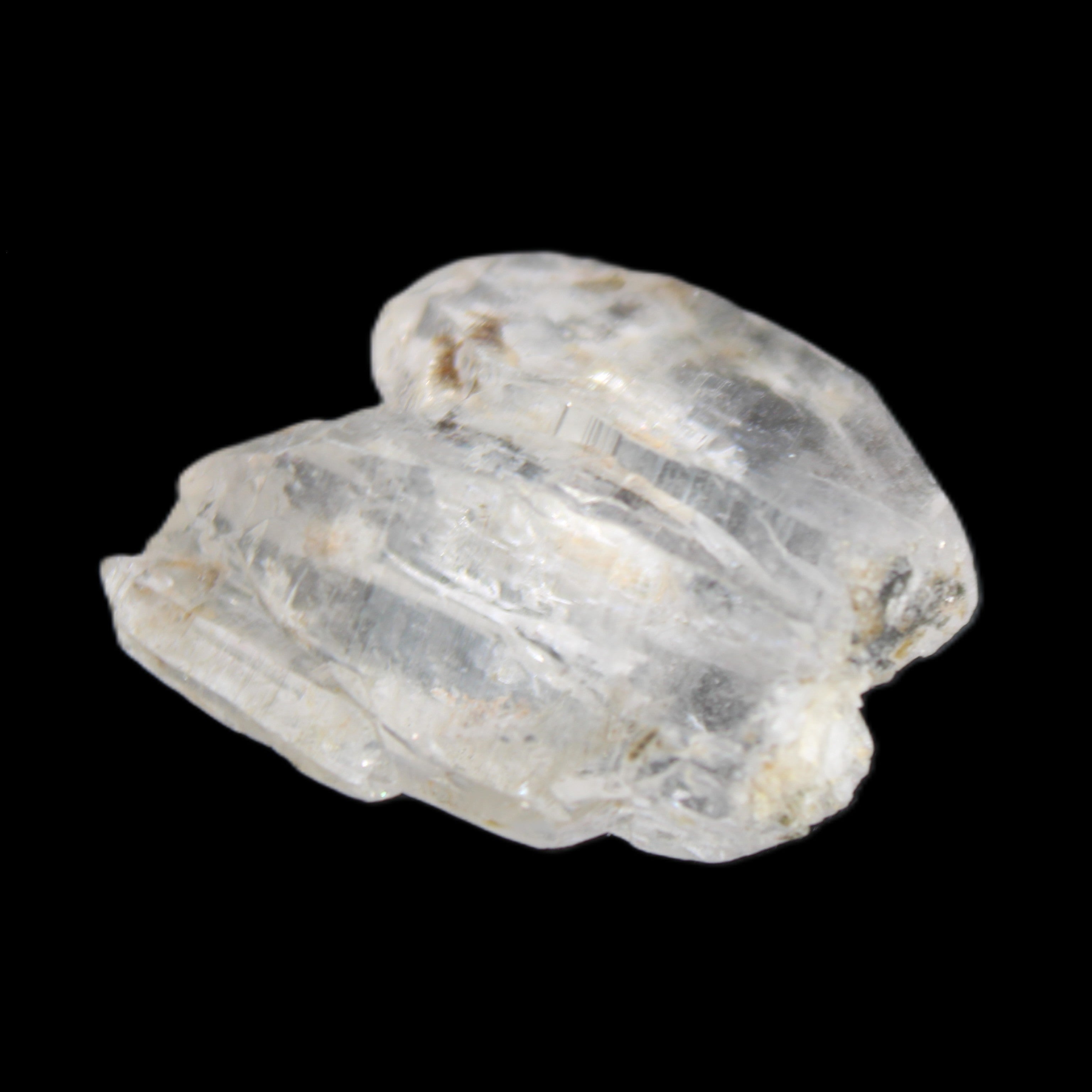 Twinned Diamond Quartz Dolphin crystal 7.2g in sunlight - Rocks and Things Store