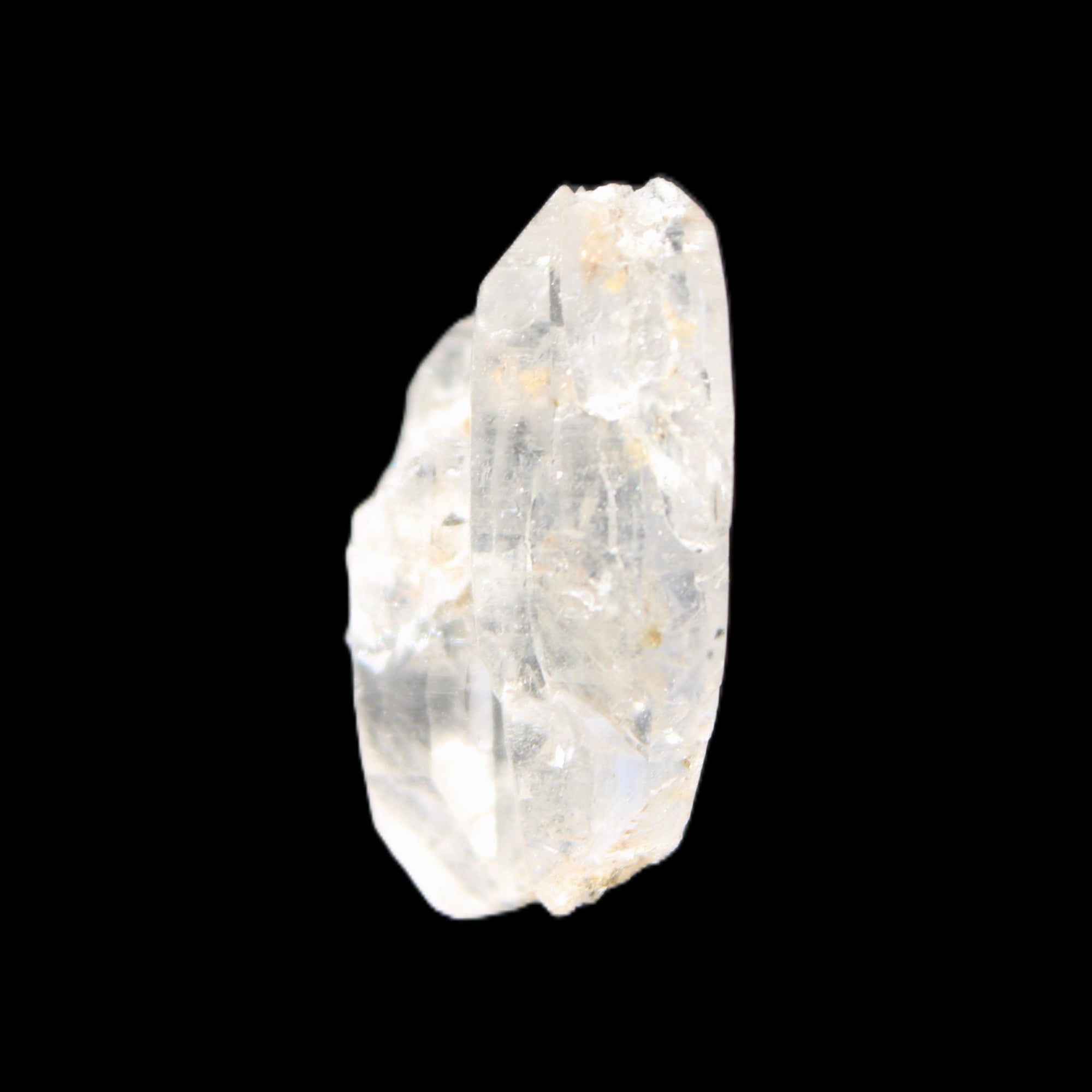 Twinned Diamond Quartz Dolphin crystal 7.2g in sunlight - Rocks and Things Store