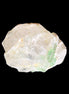 Green tourmaline on Clear Quartz 33*22mm 12.0g in sunlight - Rocks and Things Store