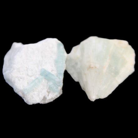 Two Green Tourmaline clusters 7.3g in sunlight - Rocks and Things Store