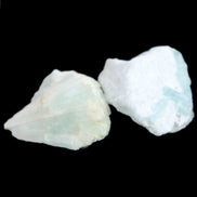 Two Green Tourmaline clusters 7.3g in sunlight - Rocks and Things Store