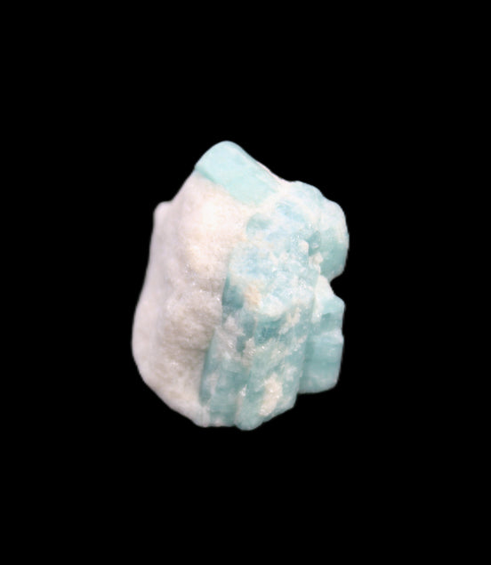Blue Tourmaline Indicolite cluster from Afghanistan 6.0g in sunlight - Rocks and Things Store