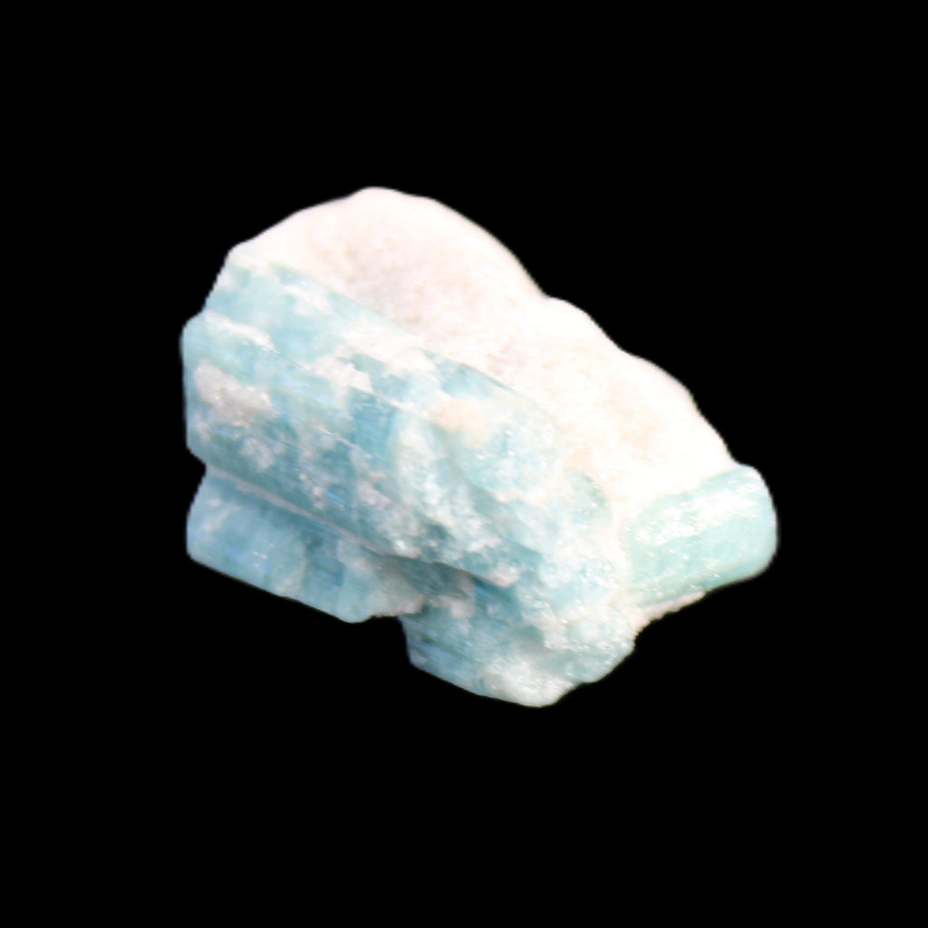 Blue Tourmaline Indicolite cluster from Afghanistan 6.0g in sunlight - Rocks and Things Store
