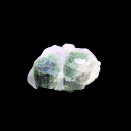 Blue, Green and Pink Tourmaline in matrix 18ct 3.6g in sunlight - Rocks and Things Store