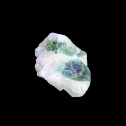Blue, Green and Pink Tourmaline in matrix 18ct 3.6g in sunlight - Rocks and Things Store