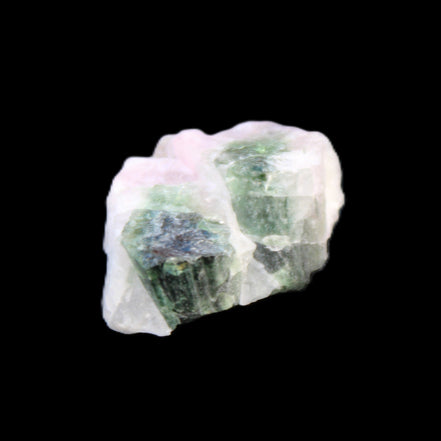 Blue, Green and Pink Tourmaline in matrix 18ct 3.6g in sunlight - Rocks and Things Store