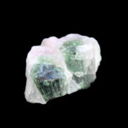 Blue, Green and Pink Tourmaline in matrix 18ct 3.6g in sunlight - Rocks and Things Store