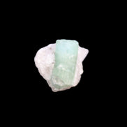 Tiny Green Tourmaline crystal on matrix 1.6g in sunlight - Rocks and Things Store