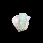 Tiny Green Tourmaline crystal on matrix 1.6g in sunlight - Rocks and Things Store