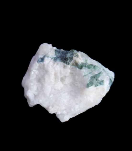 Blue with Green Tourmaline on matrix from Afghanistan 8.6g in sunlight - Rocks and Things Store