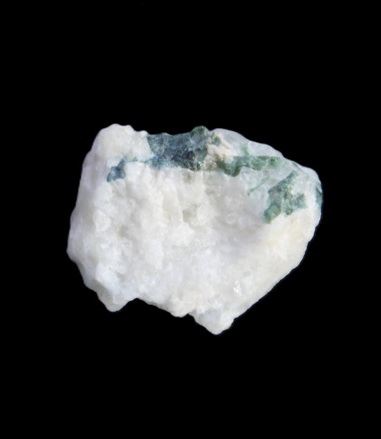 Blue with Green Tourmaline on matrix from Afghanistan 8.6g in sunlight - Rocks and Things Store