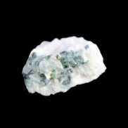 Blue with Green Tourmaline on matrix from Afghanistan 8.6g in sunlight - Rocks and Things Store