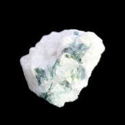 Blue with Green Tourmaline on matrix from Afghanistan 8.6g in sunlight - Rocks and Things Store