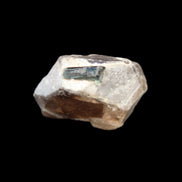 Brandy Topaz with Tourmaline specimen from Skardu 11.9g in sunlight - Rocks and Things Store