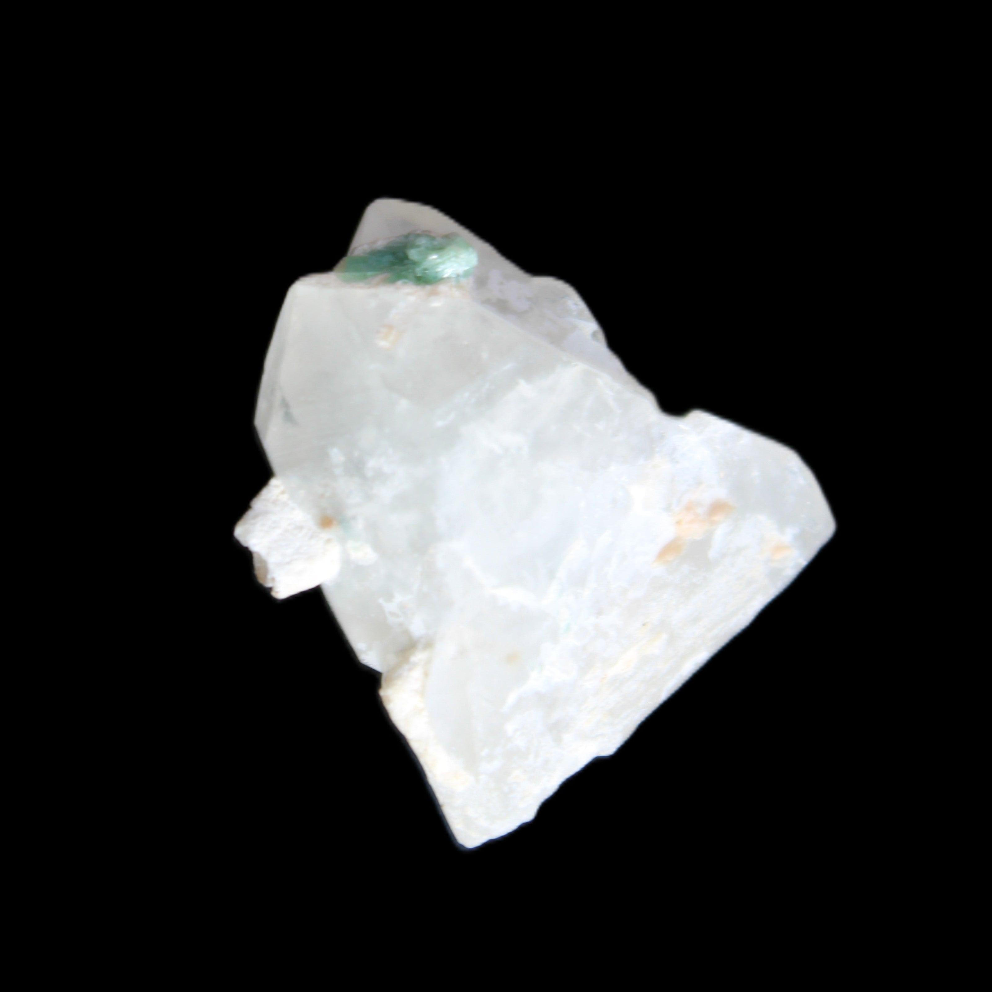 Green Tourmaline cluster 4.9g in sunlight - Rocks and Things Store