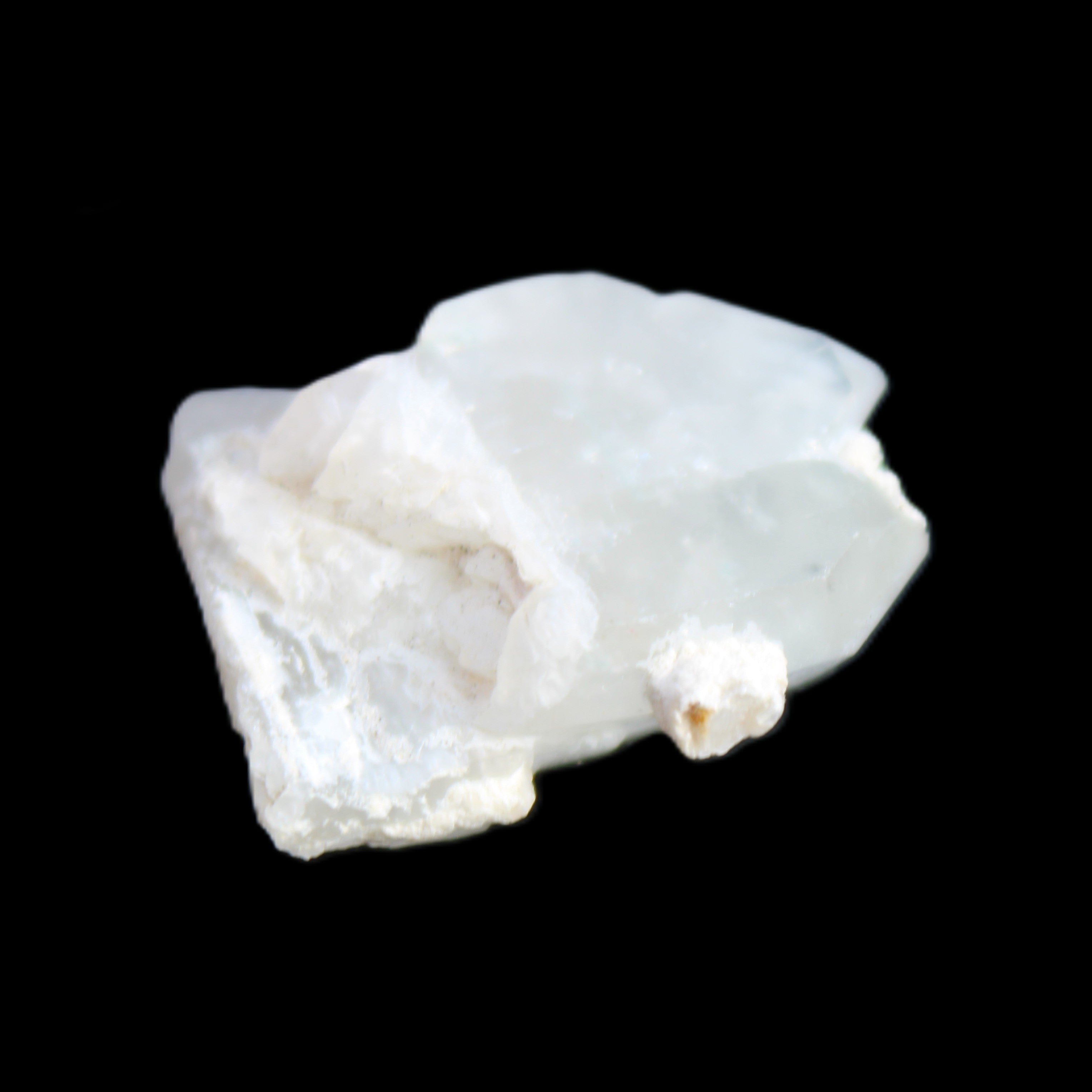 Green Tourmaline cluster 4.9g in sunlight - Rocks and Things Store