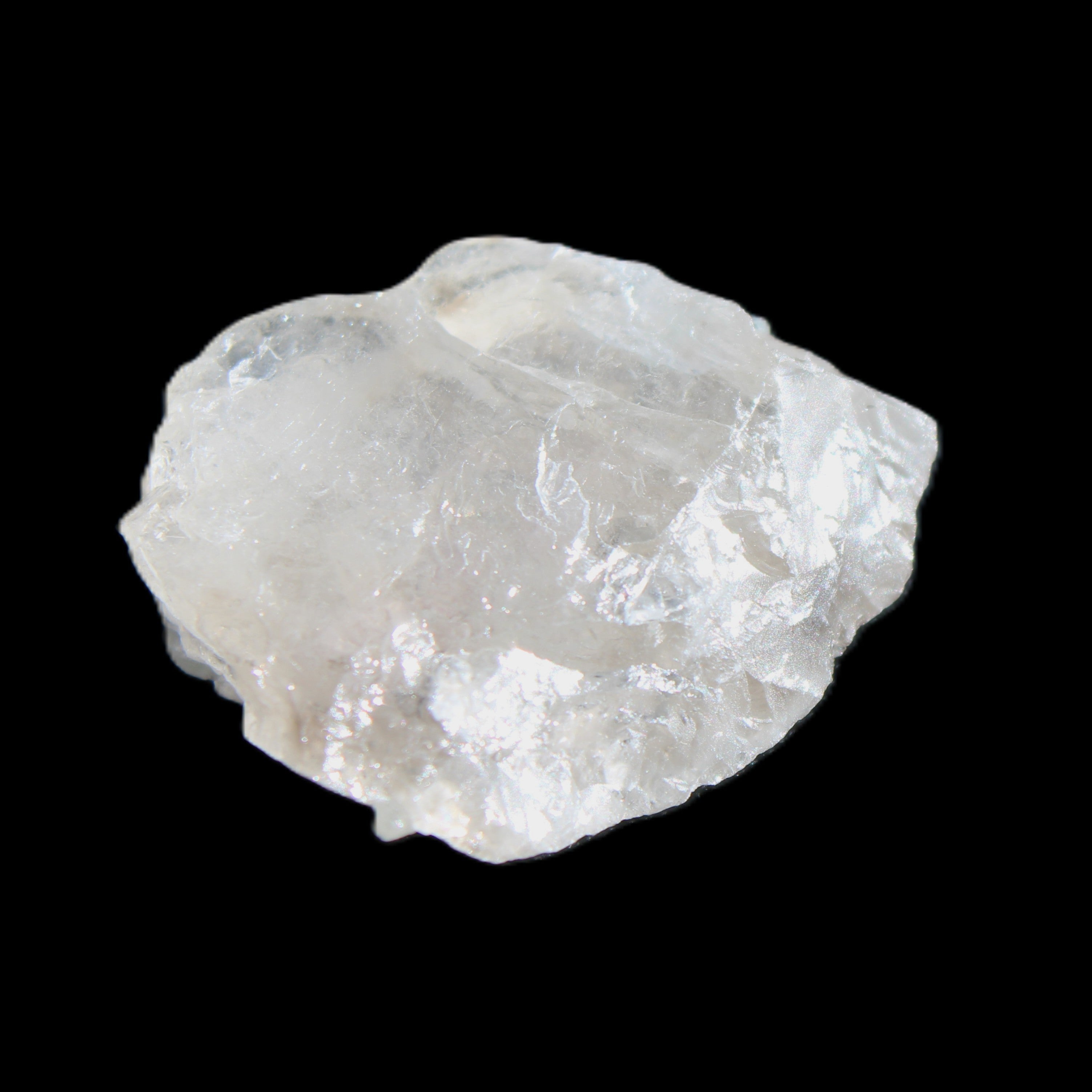 Tiny Clear Aquamarine on Quartz 4.8g in sunlight - Rocks and Things Store