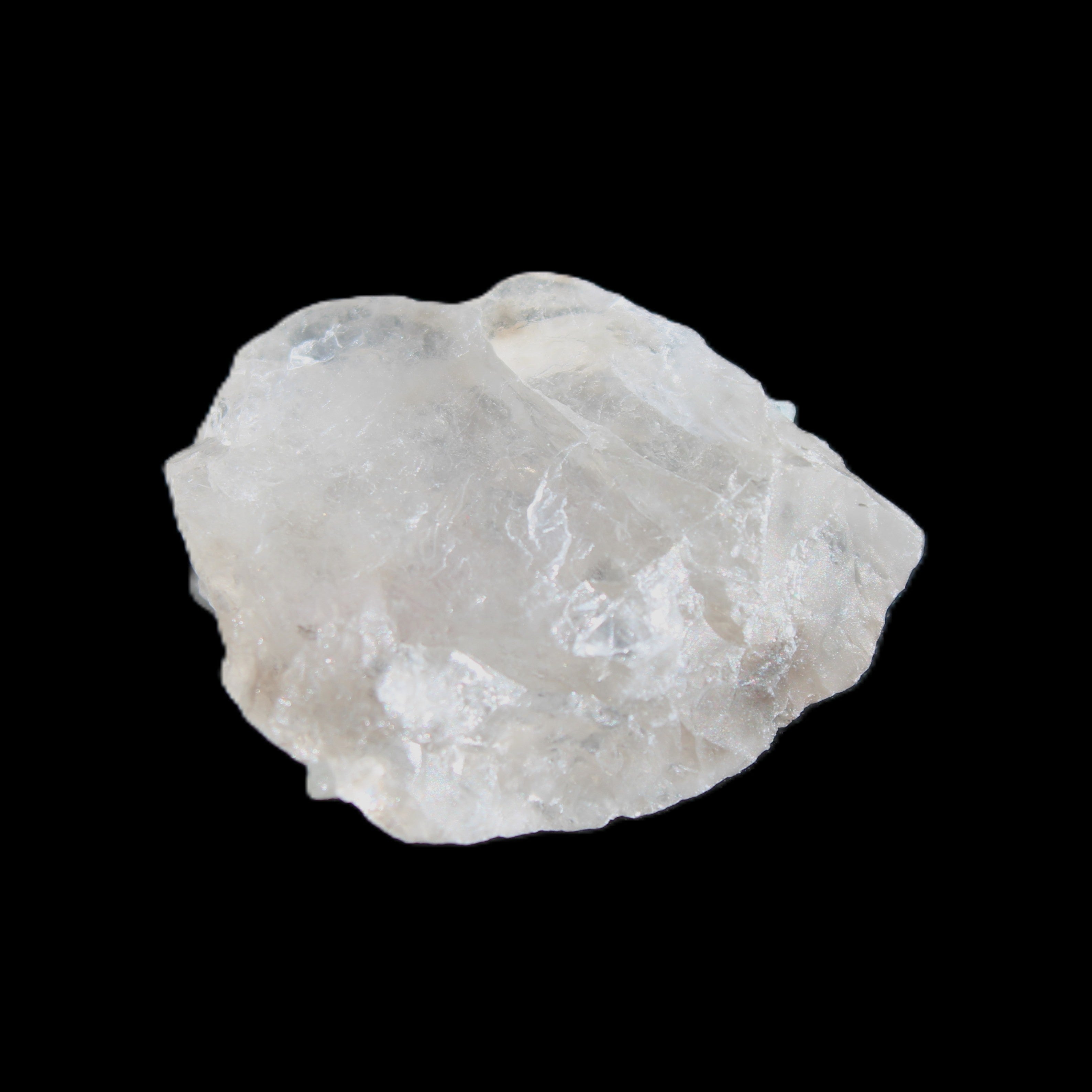 Tiny Clear Aquamarine on Quartz 4.8g in sunlight - Rocks and Things Store