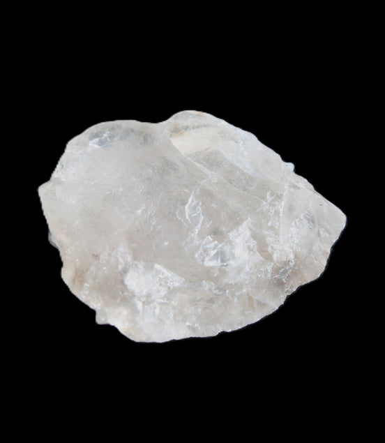 Tiny Clear Aquamarine on Quartz 4.8g in sunlight - Rocks and Things Store