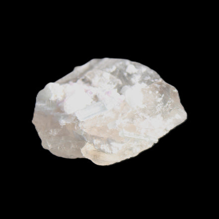 Tiny Clear Aquamarine on Quartz 4.8g in sunlight - Rocks and Things Store
