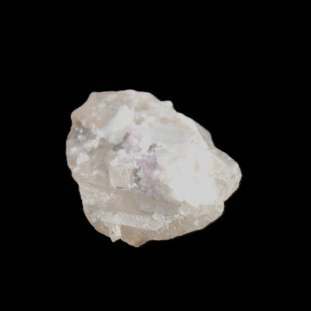 Tiny Clear Aquamarine on Quartz 4.8g in sunlight - Rocks and Things Store