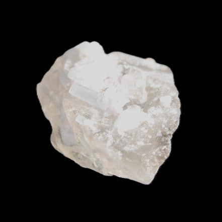 Tiny Clear Aquamarine on Quartz 4.8g in sunlight - Rocks and Things Store