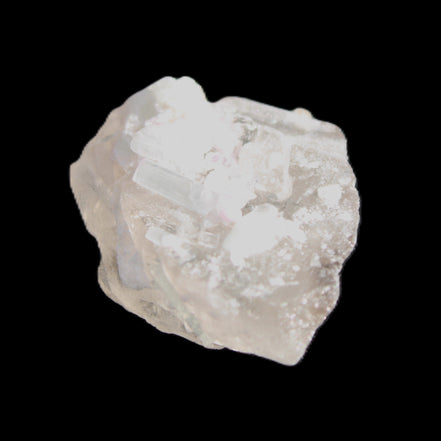 Tiny Clear Aquamarine on Quartz 4.8g in sunlight - Rocks and Things Store
