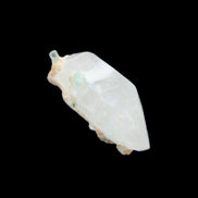 Tiny Aquamarine crystals on Quartz 4.1g in sunlight - Rocks and Things Store